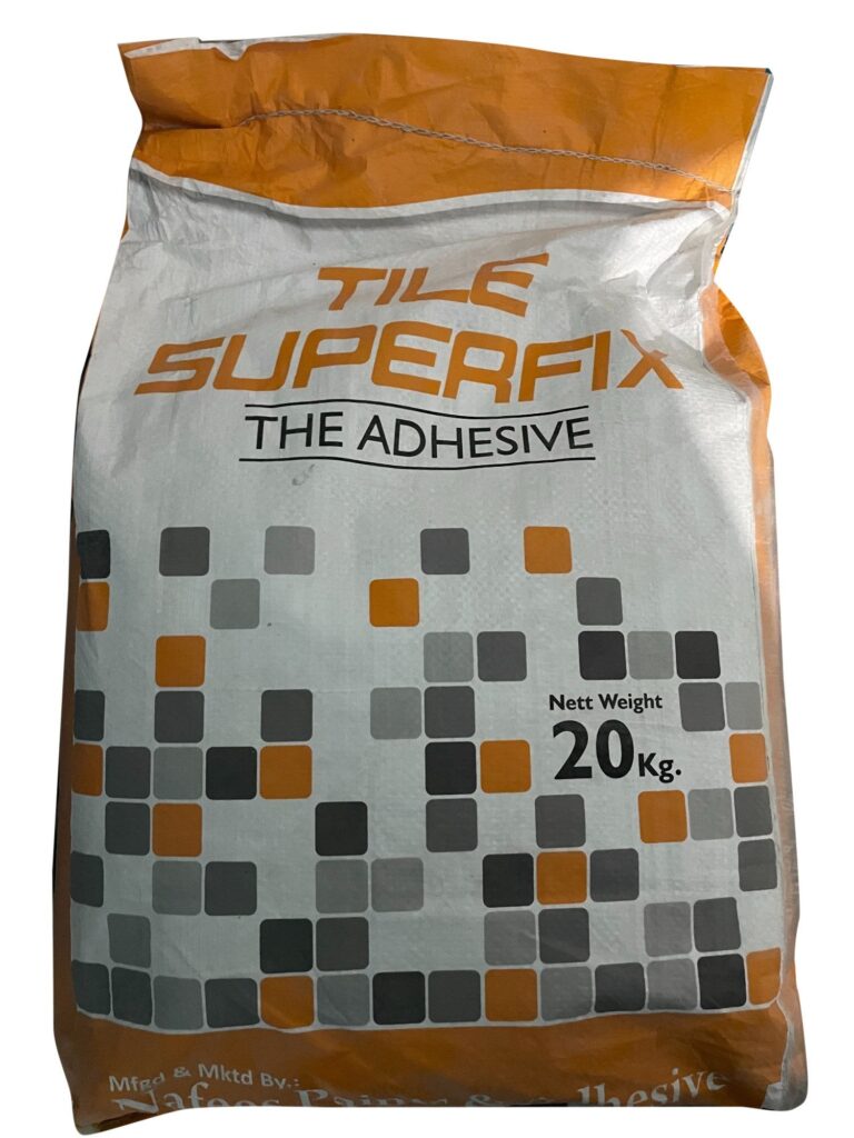 SUPERFIX MARBLE GLUE WHITE 20KG