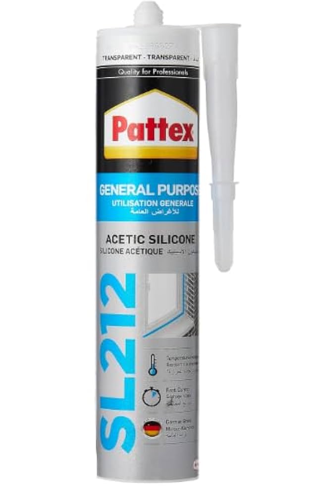 PATTEX GP SL212 BLACK SILICONE (280 ML)
