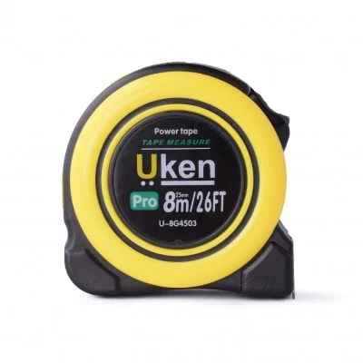 Measuring Tape 8M (Yellow) – Uken