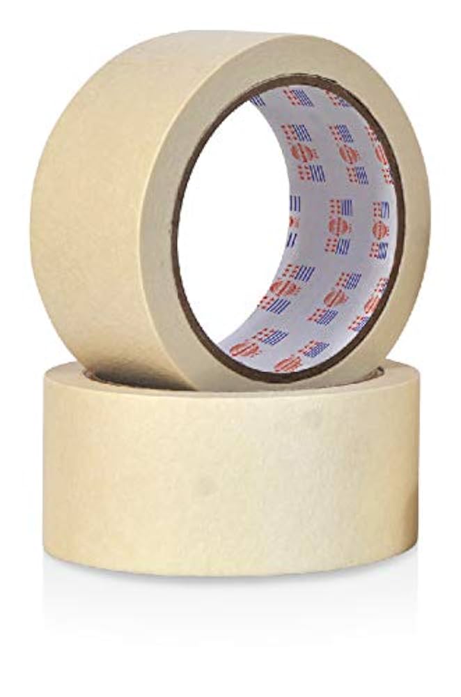 ASMACO MASKING TAPE 48MM X 30 YARD WHITE (24 PCS/CTN)