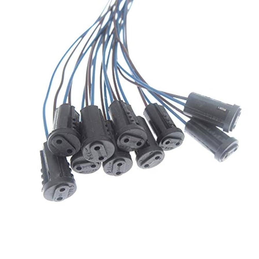 UNAMEG4 LED Crystal Lamp Holder Black 20cm – STR