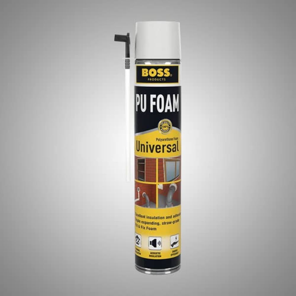 BOSS PU FOAM (750 ML, 12 PCS/CTN)