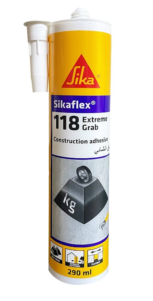 SIKA SIKAFLEX 118 POWERFUL HIGH TACK ADHESIVE WHITE