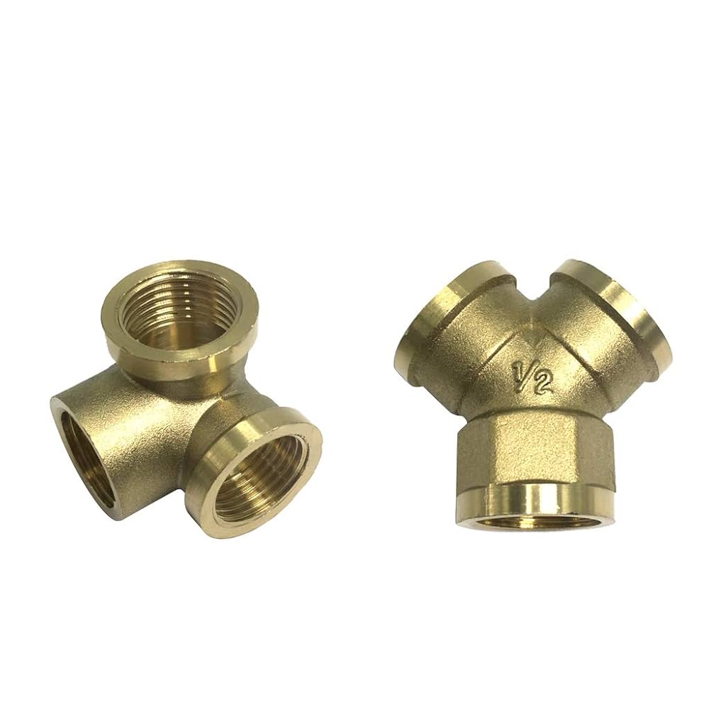 BRASS HOSE FITTINGS (NIPPLES, CONNECTORS, TEES, Y, CROSS)