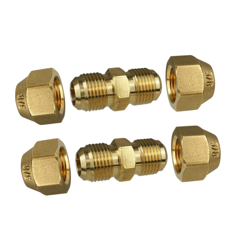 BRASS FLAIR NUTS & UNIONS (FOR COPPER PIPES)