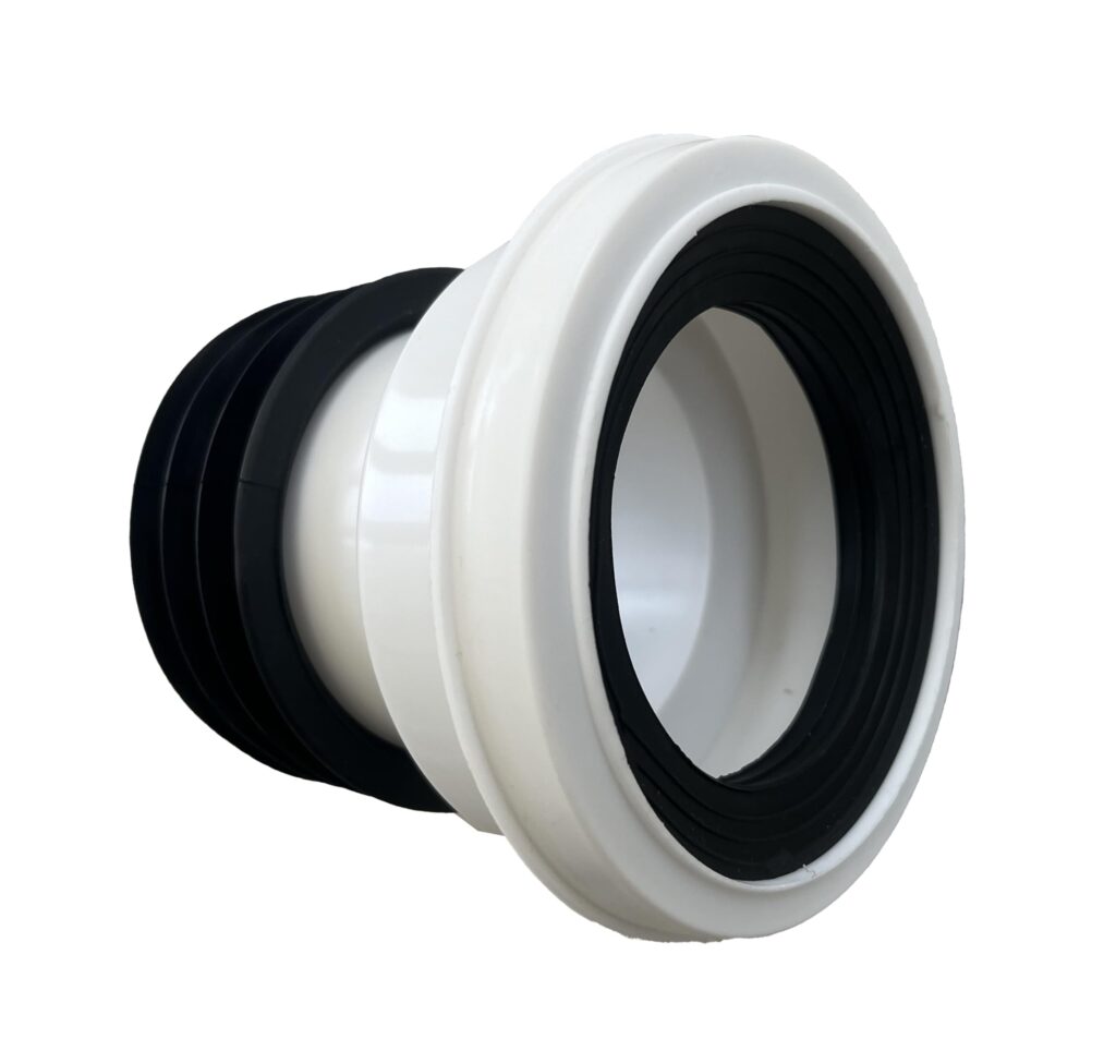 WC Connector for Concealed Tank with Accessories (4″ & 1