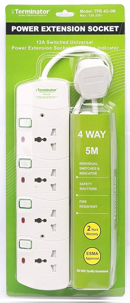 Terminator Universal Extension Sockets