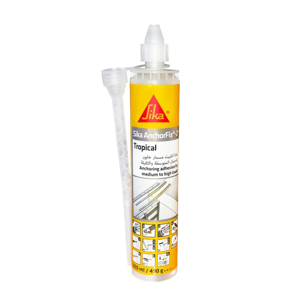 SIKA ANCHORFIX TWO COMPONENT ADHESIVE TROPICAL