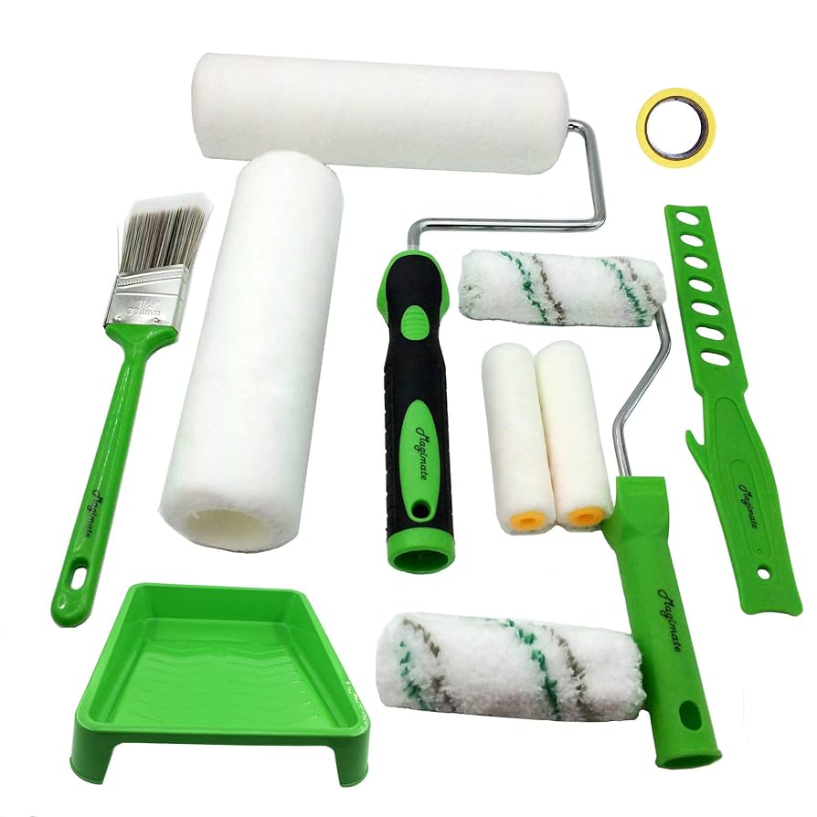 JUMBO ROLLERS, ROLLER REFILLS, ARTIST BRUSHES
