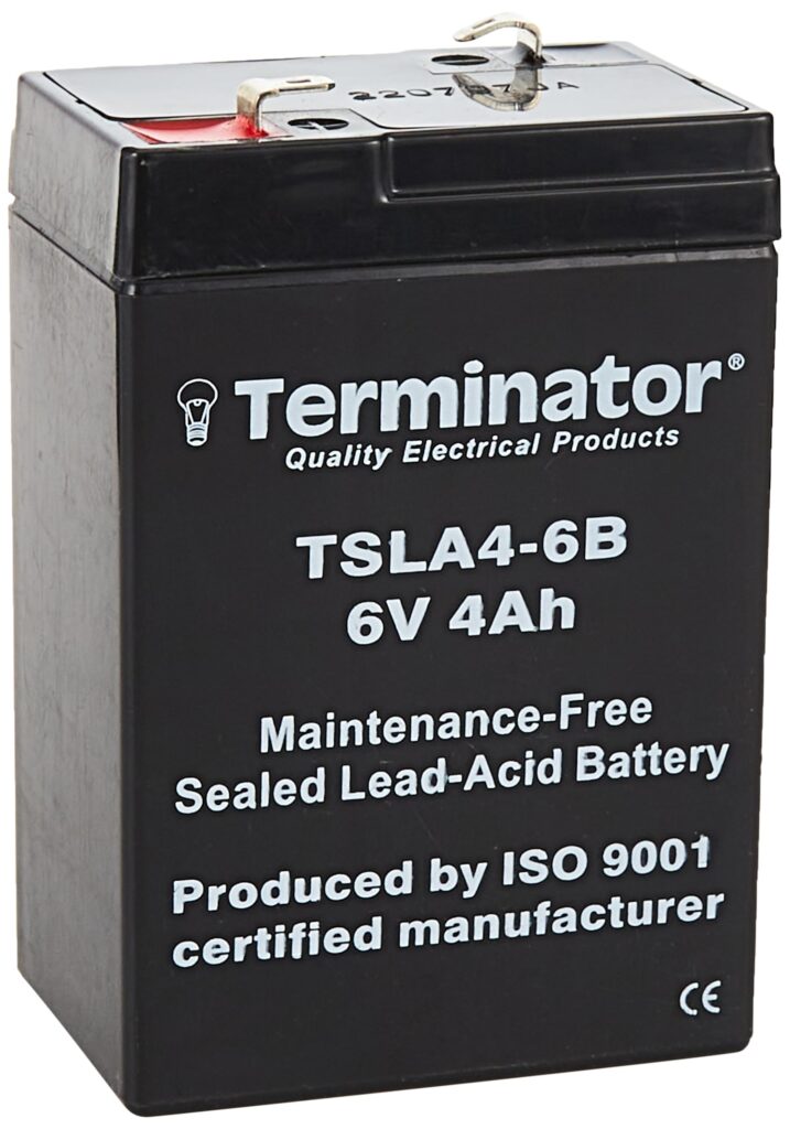 Terminator SLA Battery 6V-4Ah (Taiwan)