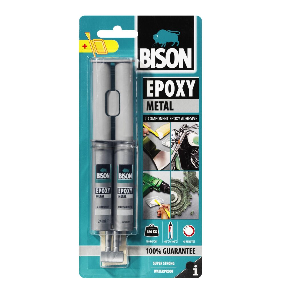 EPOXY METAL – 2 COMPONENT EPOXY ADHESIVE – BISON