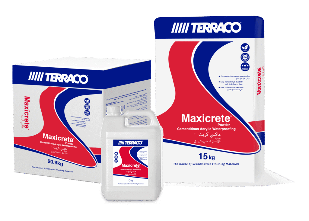 TERRACO MAXICRETE Cementitious White Waterproofing Cement