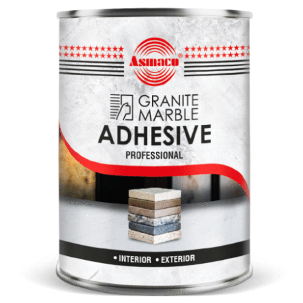ASMACO GRANITE MARBLE GLUE ADHESIVE WHITE 1KG