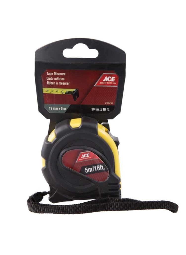 Measuring Tape 5M x 19MM – Zara (Black Grip)