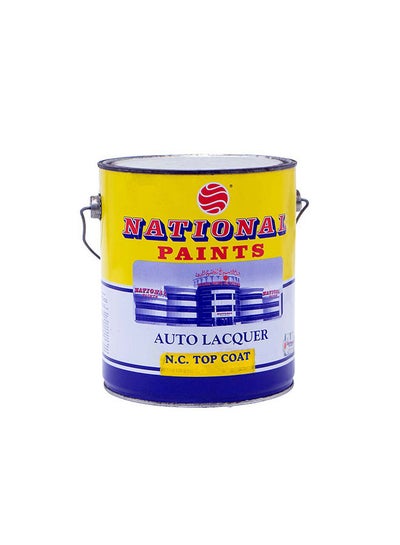NC AUTO LACQUER TOP COAT SILVER GREY NATIONAL PAINT 3.6LTR