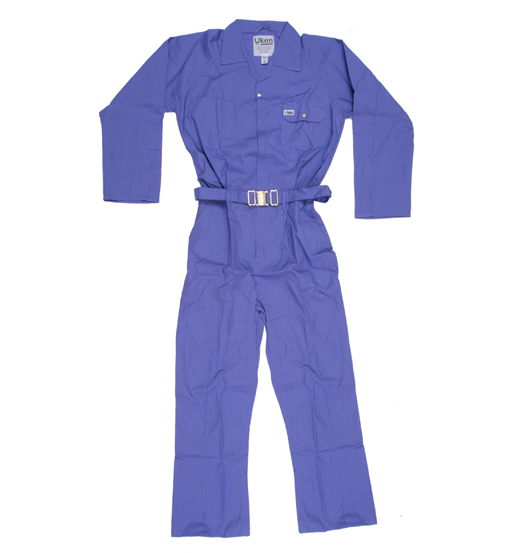 UKEN COVERALL LIGHT BLUE (100% COTTON)