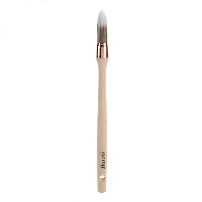 HARRIS TASKMASTER INTERIOR WOODWORK ROUND BRUSH (15MM, 21MM, 25MM)