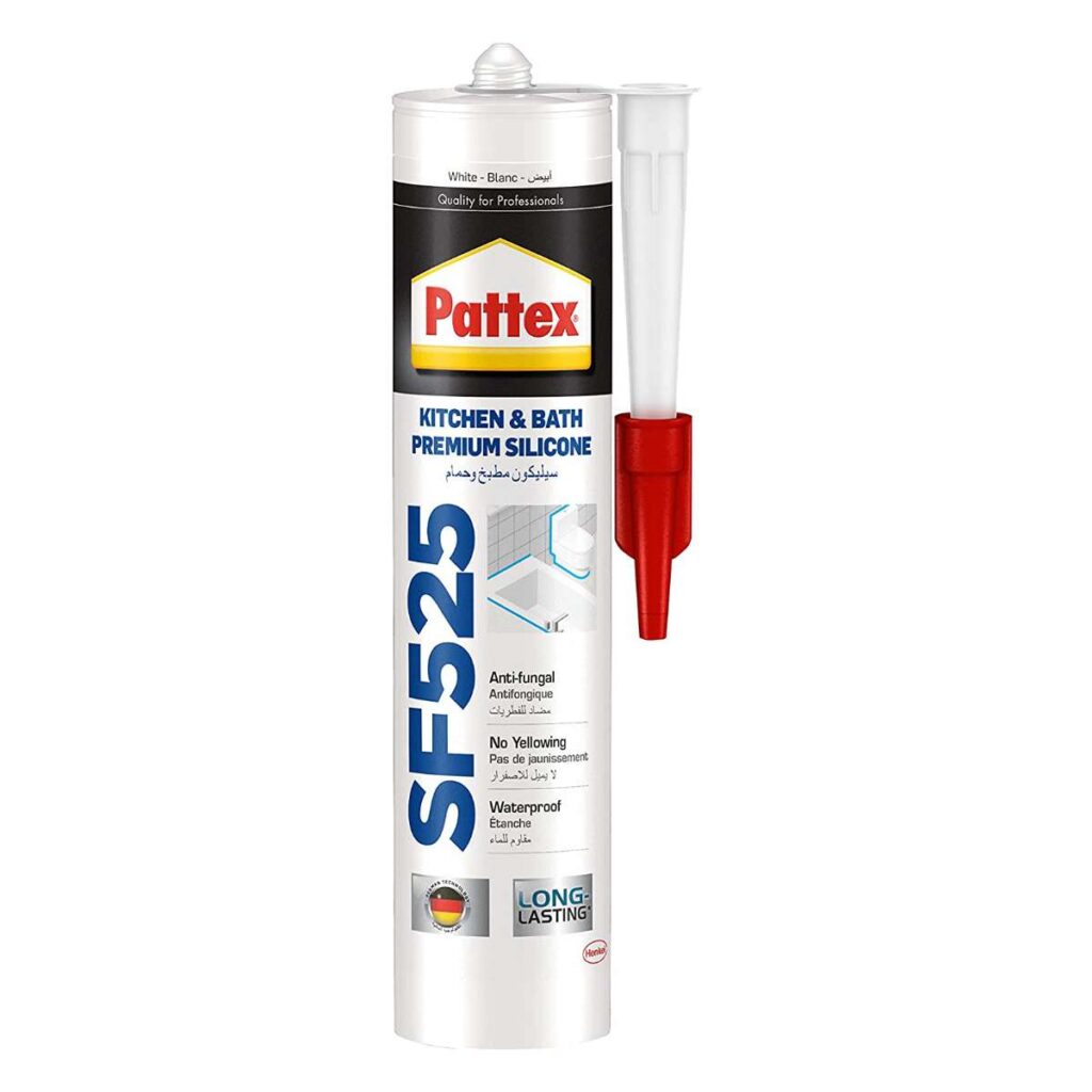 PATTEX SANITARY SILICONE SF 525 WHITE (280 ML)